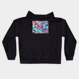 Neon Park Collage Kids Hoodie